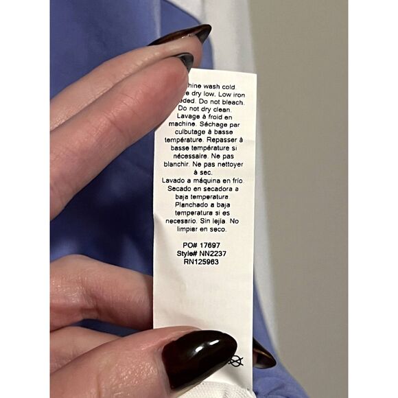 NWT Beyond Yoga Colorblock Go Retro Jacket Periwinkle Cloud/True White M - Picture 7 of 14